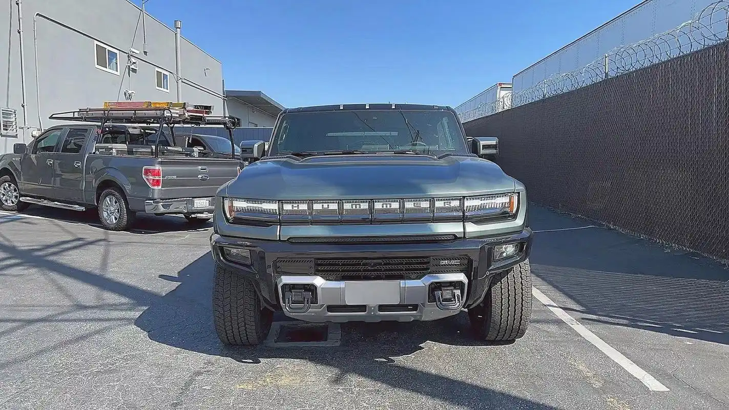 电动悍马ev版suv #电动悍马