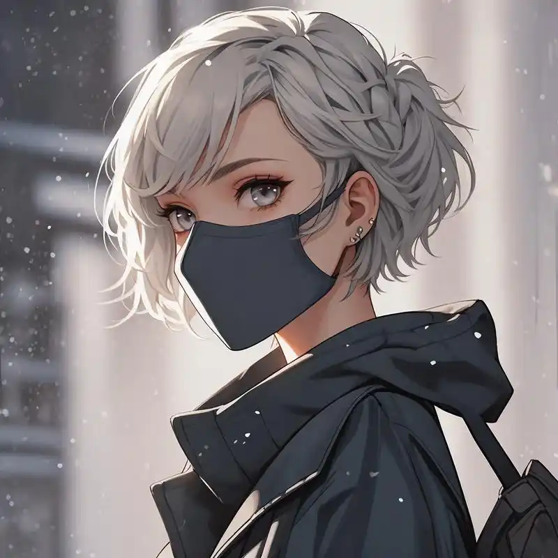 亲们,这次给大家带来一组戴口罩的女生头像,时尚又神秘,希望你们会