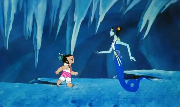 葫芦娃:小金刚要和蛇精决斗了,要加油啊,输了就该被吃了