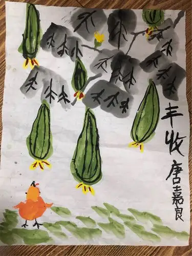 笔尖下的世界～暑假里,再一次近距离接触绘画---新营小学西校区三年级