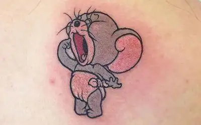 动画猫和老鼠纹身图案(12)