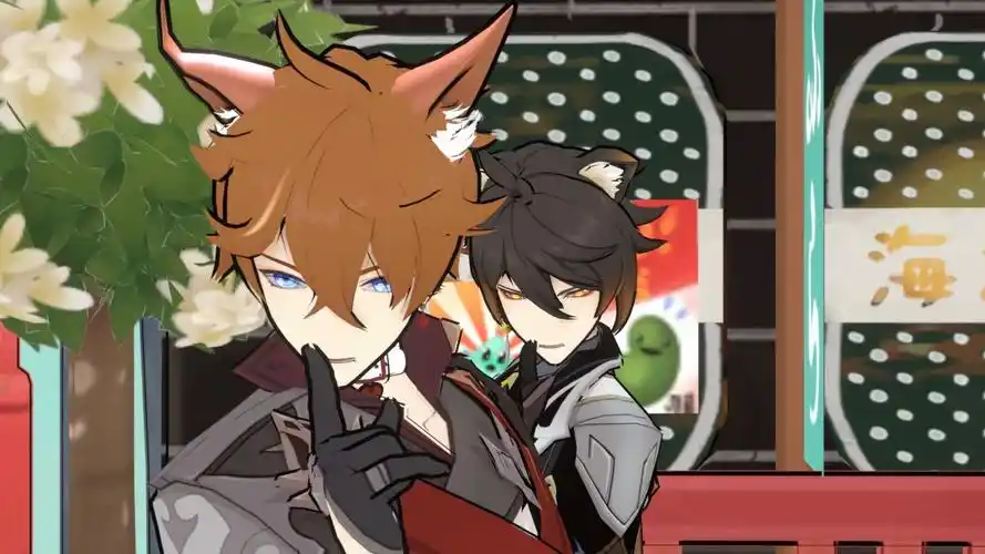 【原神mmd】71hiasobi71达达利亚x钟离