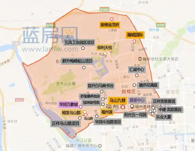 鼓楼区又现"日光盘"!未来还有15个项目待入市!-福州蓝房网