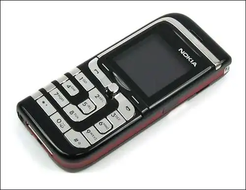 图为:诺基亚7260手机