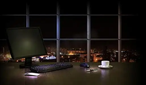 下载晚间办公室的夜景摄影个人vip和企业vip免费下载办公室夜景摄影