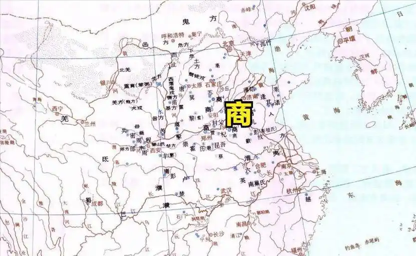 原创中国历史上各个朝代从夏朝到清朝领土地图详细一览