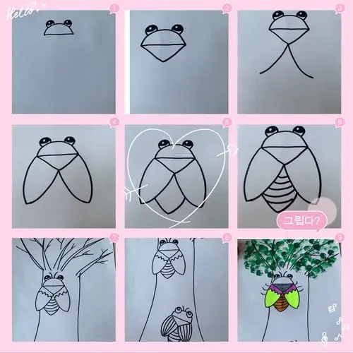 蝉的一生分为卵,幼蛹,蛹,蝉四个阶段.