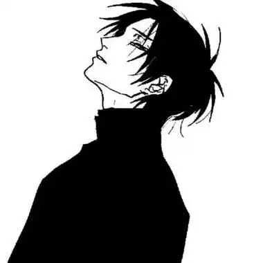 男孩子也需要被爱的|黑色系动漫男头._男生头像_我要个性网