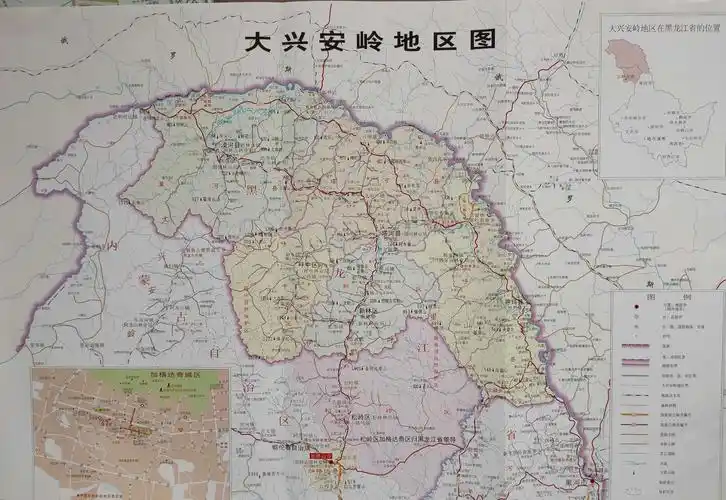 《大兴安岭的野生动物》