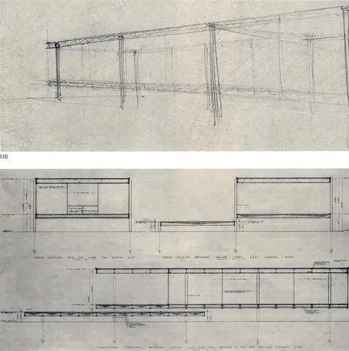 范斯沃斯住宅更像是一个迷你版的"普世空间"(universal space)的模型.