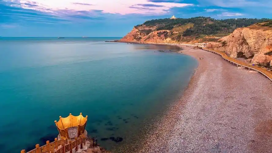 月牙湾峰山,海拔148米,长岛最高峰.