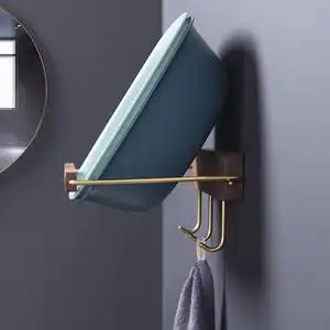 脸盆架壁挂卫生间浴室置物架厕所脚盆收纳架免打孔洗脸盆整理架子