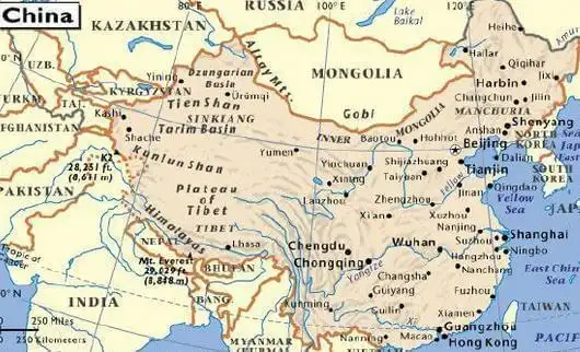 世界各地教科书中的中国地图,日韩国将台划归国外!