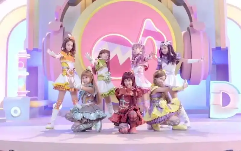 舞法天女七天女合跳集结舞法1080p