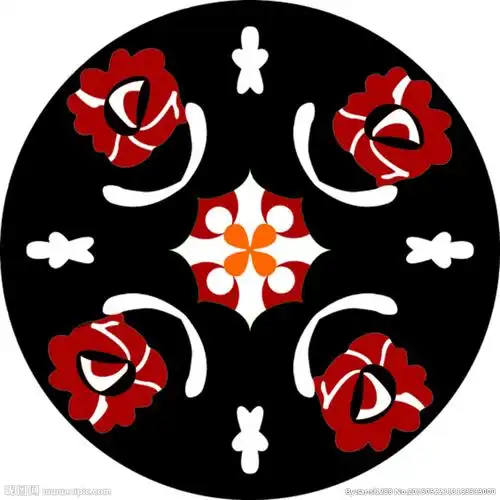 圆形 图案设计图__花边花纹_底纹边框_设计图库_昵图网nipic.com