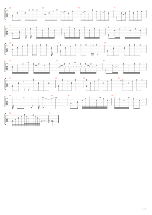 牡丹汗(modanhan)吉他谱