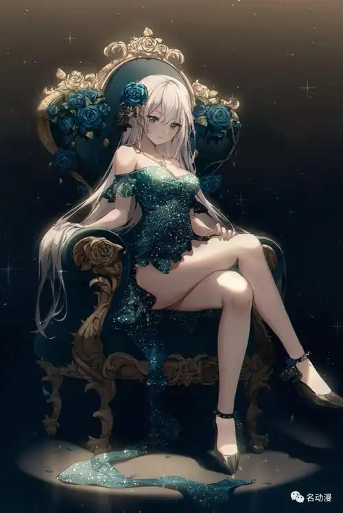 动漫人物二郎腿画法教程