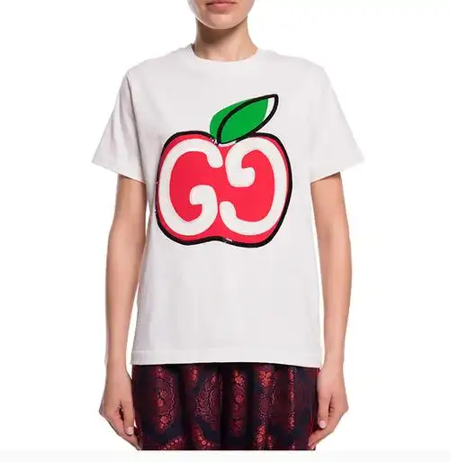 gucci/古驰 20春夏 女装 服饰 圆领 棉质经典款半袖