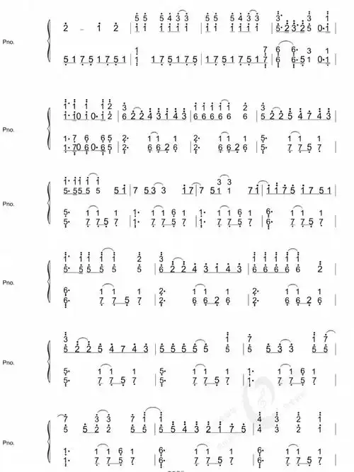 《gone》rose 93钢琴谱&双手简谱～_简谱_钢琴谱_rose_钢琴