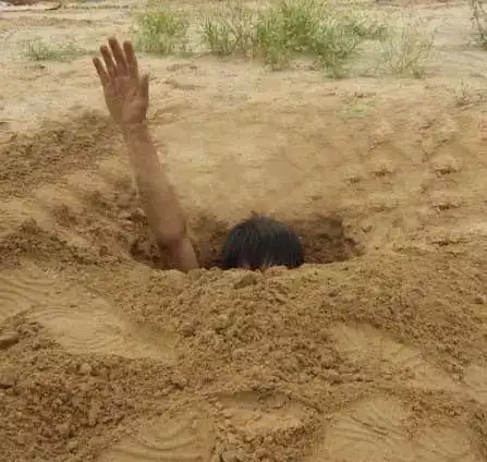 老婆遇车祸身亡村支书挖坑要把肇事者活埋无法无天