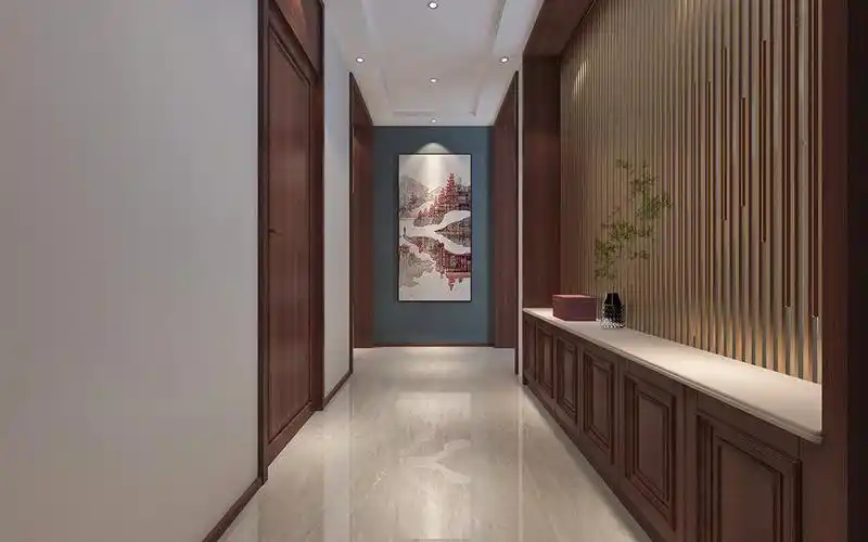 济南名悦山庄430平新中式装修风格效果图