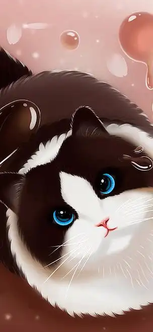 原创梦觉原画动物布偶猫插画