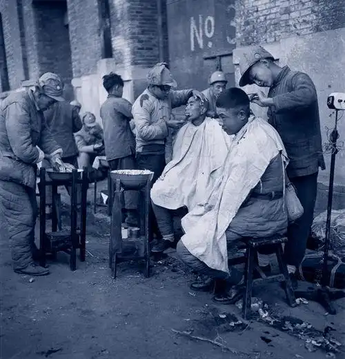 珍贵历史老照片,解放前夜的中国上海等地,美国《life》杂志拍摄