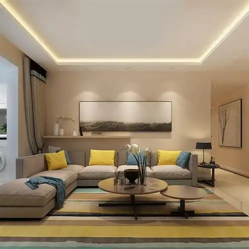 无频闪灯led电视背景墙吊顶220v双排2835高显led灯带