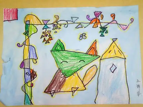 三角形变变变——启智中级班一三五上午班作品