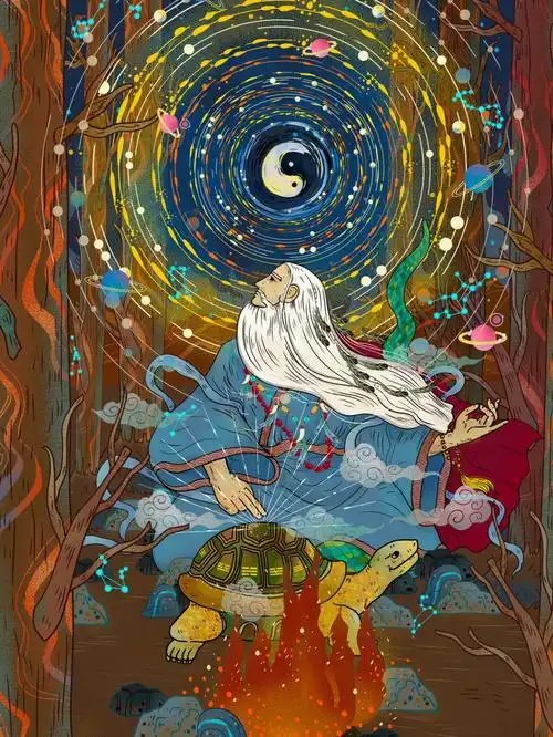 上古神话系列伏羲画卦