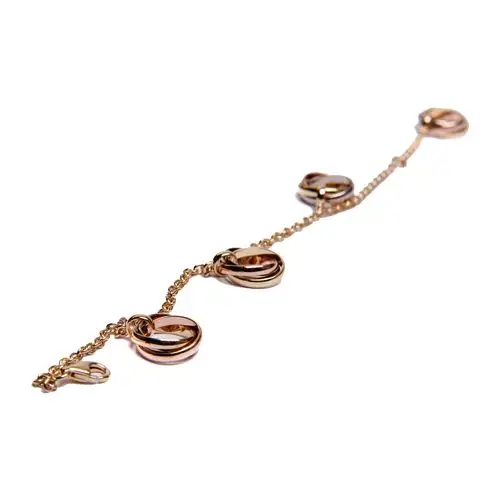 cartier(卡地亚)18k黄金三环手链