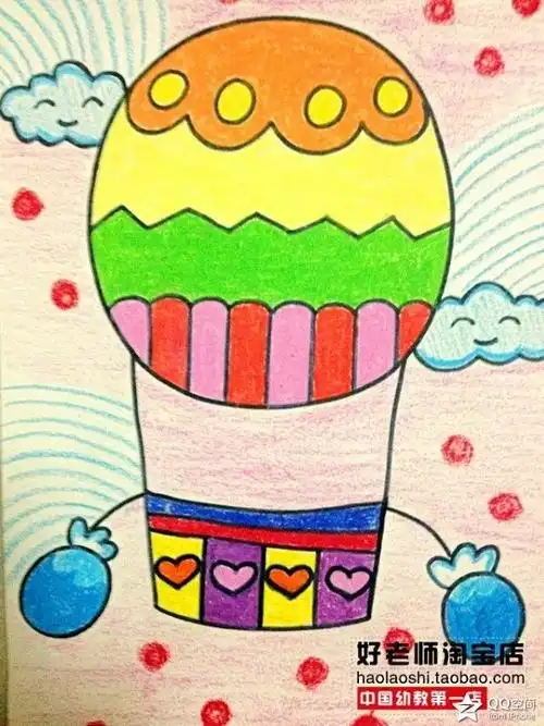 阳光幼儿园中班暑假画画案例