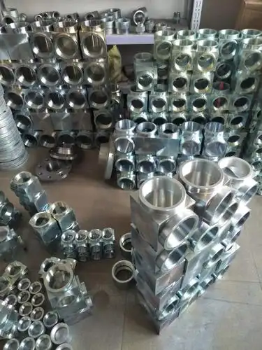 气体消防高压管件气体灭火镀锌直角弯头厂家直销