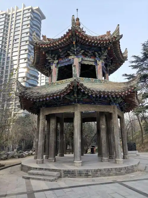 冬游咸阳渭滨公园,咸阳湖