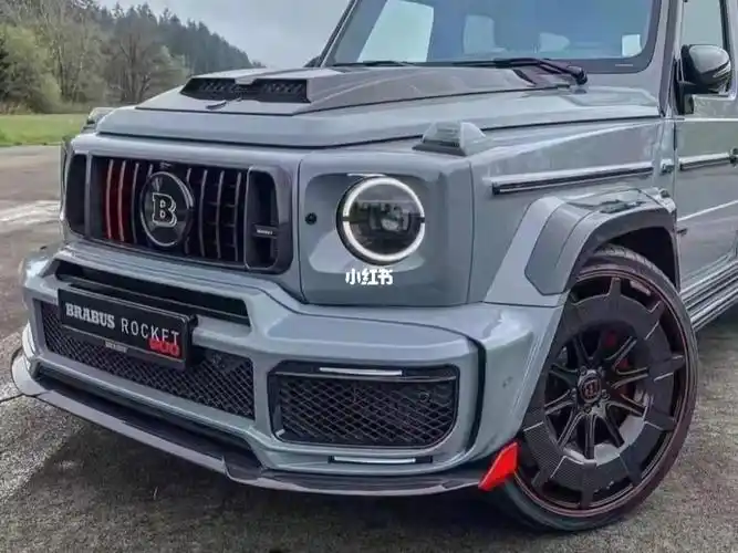 硬汉之选 奔驰大g御用改装碳纤维轮毂