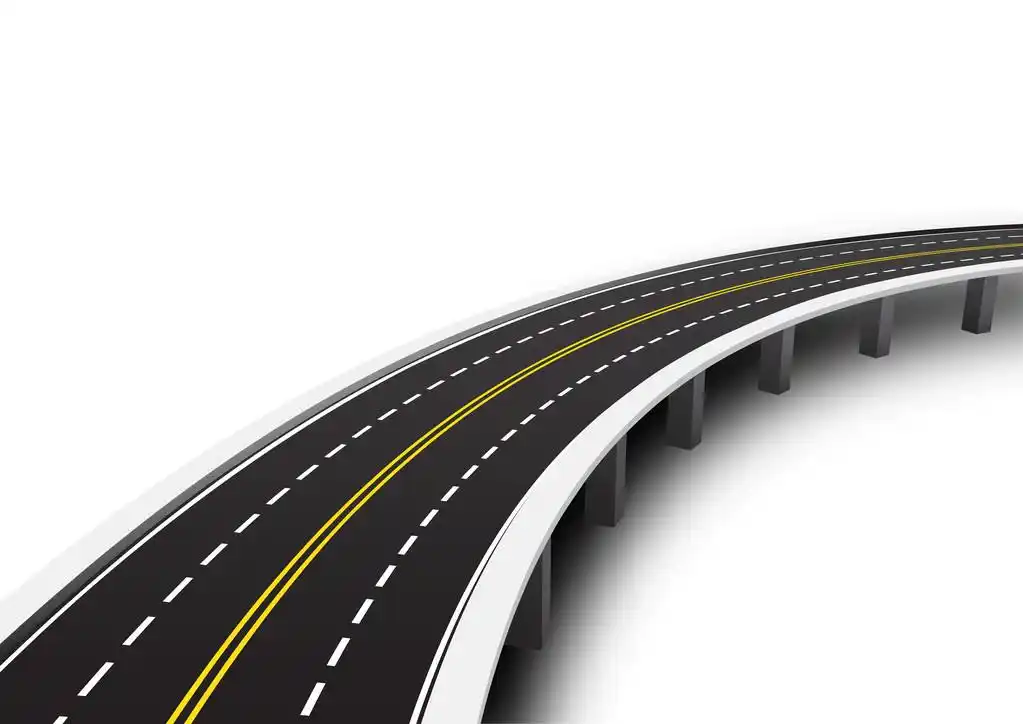 公路,矢量图的路.