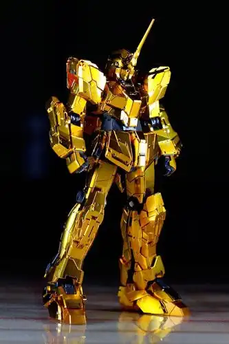 rg 其他限定版 rx-0 独角兽高达 金色电镀限定版