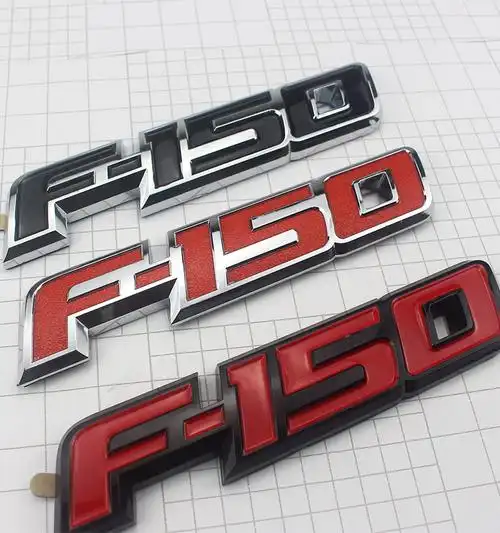 适用于福特猛禽f150皮卡原车汽车装饰后尾标车f150汽车改装贴标