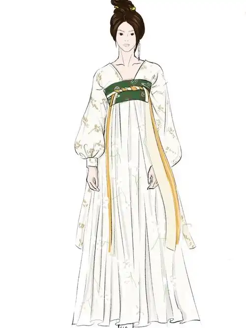 服装设计|你喜欢汉服吗?像儒裙这种的