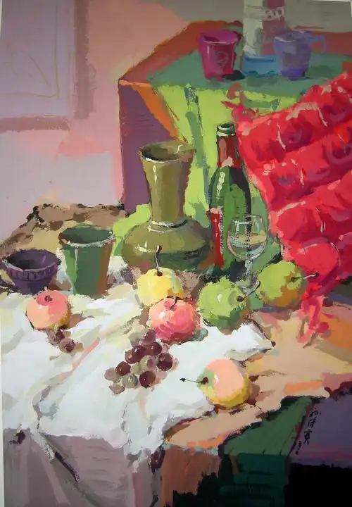 孙传宝的相册 - 我的色彩静物作品