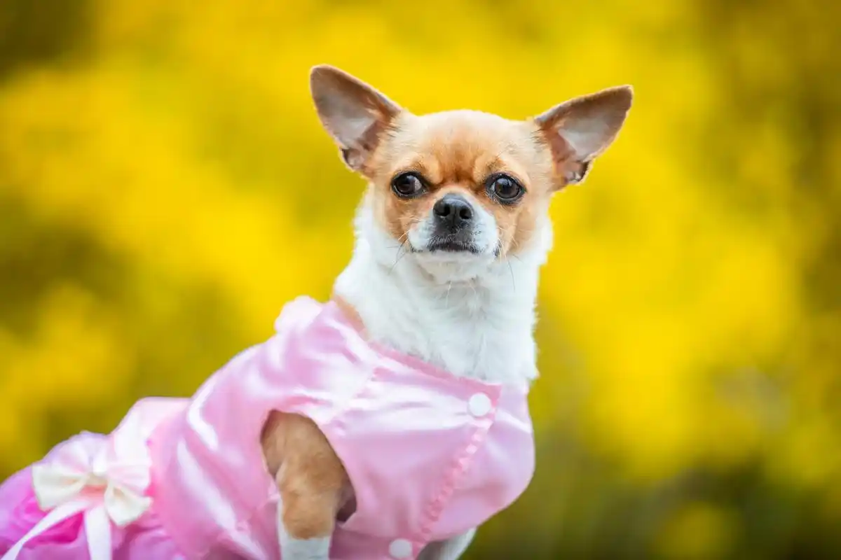 吉娃娃,也称作迷你品种的墨西哥无毛狗,是一种小型犬种,属于玩具犬