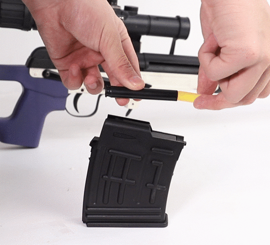 svd狙l击捷鹰svd拉栓抛壳海绵软弹枪成年人模型吃鸡训练用男孩玩具枪