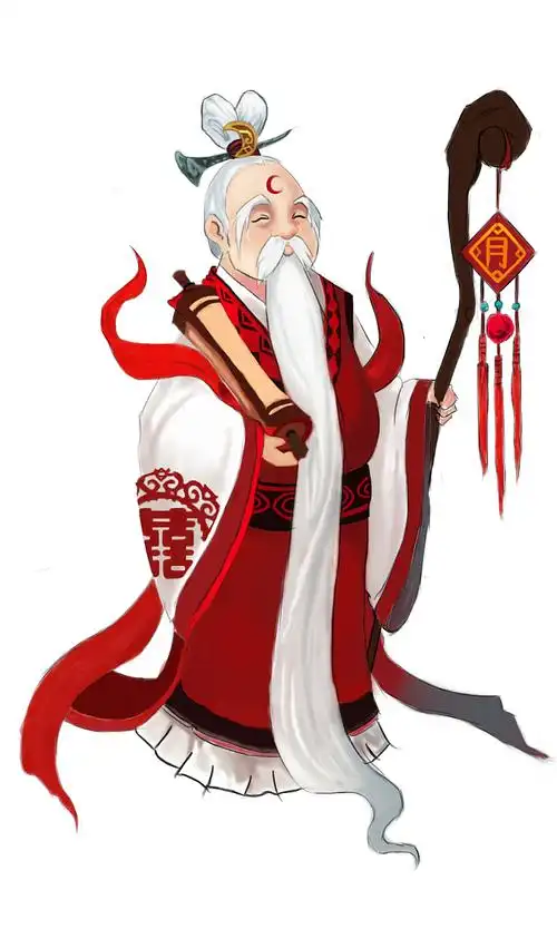 千里牵线连姻缘--月老|动漫|其他动漫|外地来的异乡人 - 临摹作品