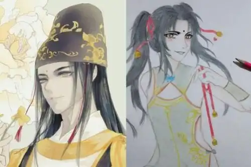 同样是女装魏无羡魅惑蓝忘机清纯看到他有点心动