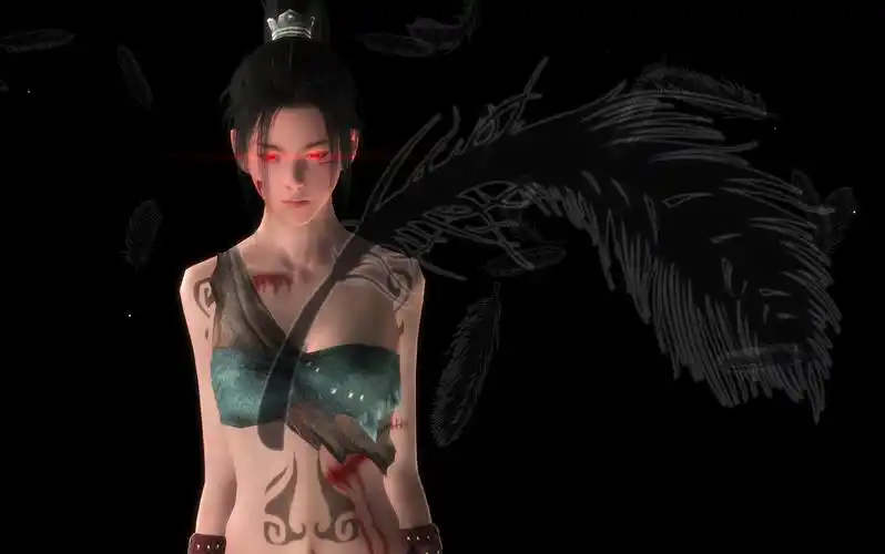 【天刀mmd/神威】铁血荒漠_背水一战 warrior_哔哩哔哩 (゜-゜)つロ