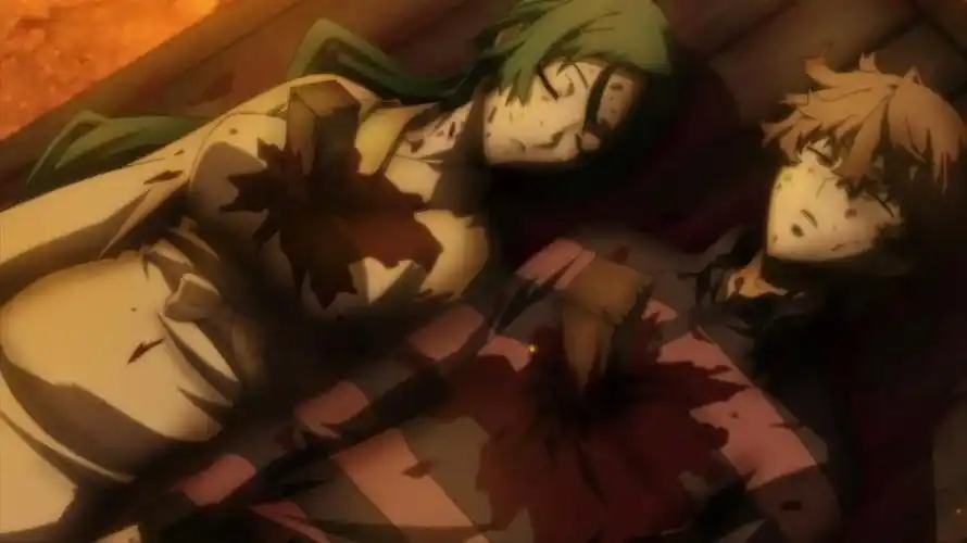 被村民以木桩钉死的国广律子