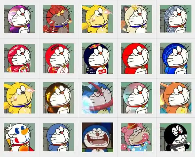 百变哆啦a梦  #我最爱的表情包  #今日表情包分享  #表情包  #沙雕