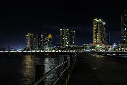 珠海情侣路夜色