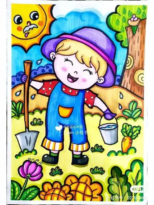 我爱劳动主题画(我爱劳动主题画设计图)-生活常识-江湖救急网