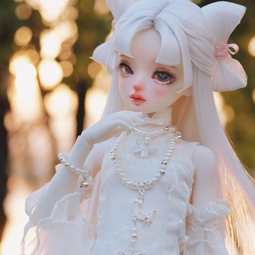 【bjd妆】fmd幺儿妆面 bjd娃娃4分四分素头裸娃妆面接妆化妆